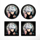 Gojo Moonlight Ceramic Decor Coaster - Gift Idea