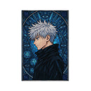 Gojo Jujutsu Kaisen Stained Glass Jigsaw Puzzle