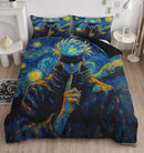 Gojo Satoru Starry Night Bedding Set