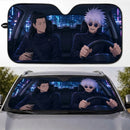 Gojo Satoru And Geto Suguru Jujutsu Kaisen Custom Car Windshield Sunshades