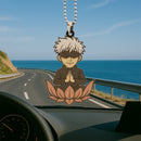 Gojo Satoru Jujutsu Kaisen Anime Meditating Custom Car Ornament Car Accessories Decoration