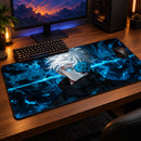 Gojo Satoru Blue Rose Desk Mat