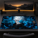 Gojo Satoru Blue Rose Desk Mat