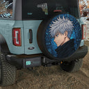 Gojo Satoru Jujutsu Kaisen Stained Glass Car Spare Tire Cover
