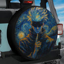 Gojo Satoru Starry Night Car Spare Tire Cover