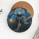 Gojo Satoru Starry Night Wood Decor Coaster - Gift Idea