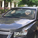 Jujutsu Kaisen Gojo And Geto Driving Custom Car Windshield Sunshades