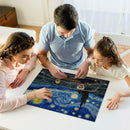 Gojo and Geto in Starry Night Jigsaw Puzzle