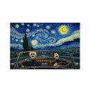 Gojo and Geto in Starry Night Jigsaw Puzzle