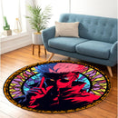 Gojo Stained Glass Round Rug