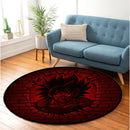 Broly Break Wall Round Rug