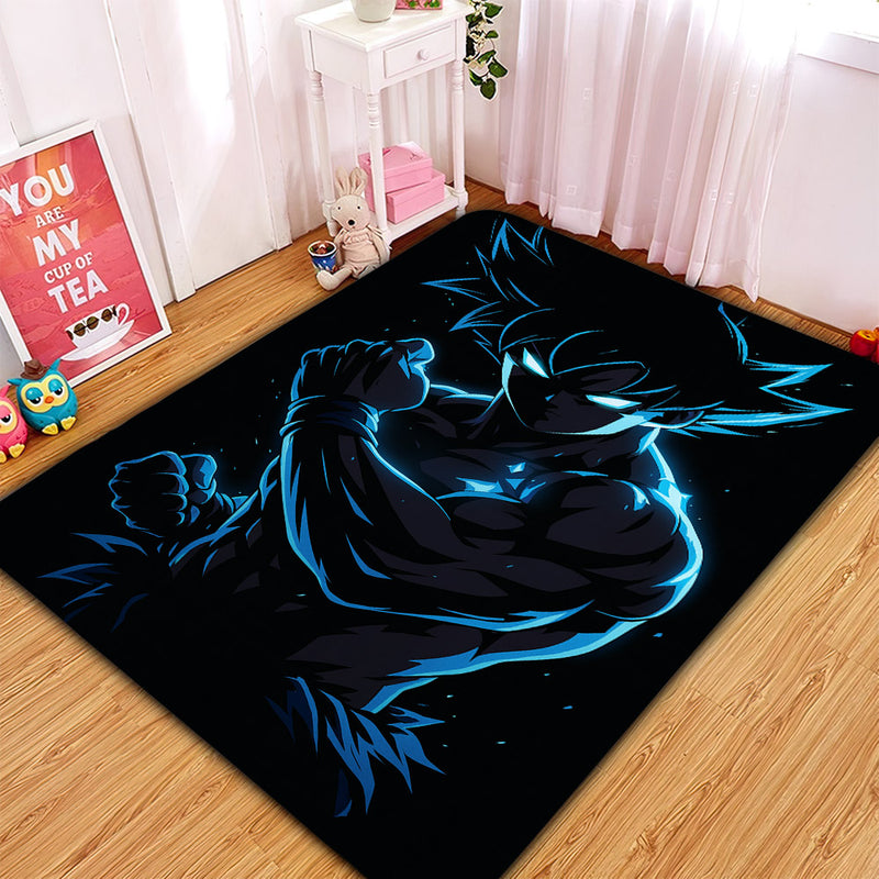 Goku Dragon Ball Light Carpet Rug Home Room Decor
