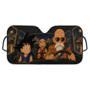 Goku Krillin Master Roshi Dragon Ball Car Auto Sunshades