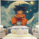 Goku Reading On MoonTapestry