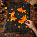 Gold Fish Rectangle Jigsaw Puzzle