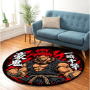 Gouki Street Fighter Carpet Round Rug