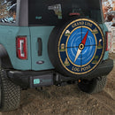 Grand Line Log Pose Compass One Piece Custom Jeep Wheel Cover With Camera Hole