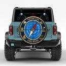 Grand Line Log Pose Compass One Piece Custom Jeep Wheel Cover With Camera Hole