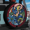 Greninja Pokemon Jeep Car Spare Tire Cover