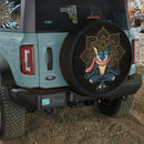 Greninja Pokemon Yoga Meditation Mandala Jeep Car Spare Tire Cover