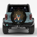Greninja Pokemon Yoga Meditation Mandala Jeep Car Spare Tire Cover