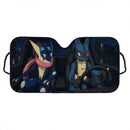 Greninja x Lucario Pokemon Car Auto Sunshades