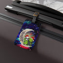 Grinch And Jack Nightmare Before Christmas Love You To The Moon Galaxy Luggage Tag