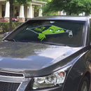 Grinch Ew People Zipper Hide Custom Car Windshield Sunshades