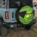 Grinch Hide Car Spare Tire Cover