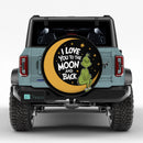 Grinch I Love You To The Moon And Back Jeep Car Spare Tire Cover