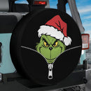 The Grinch Unzipped Jeep Car Spare Tire Cover