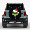 The Grinch Unzipped Jeep Car Spare Tire Cover