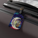 Groot Hold Yoda Love You To The Moon Galaxy Luggage Tag