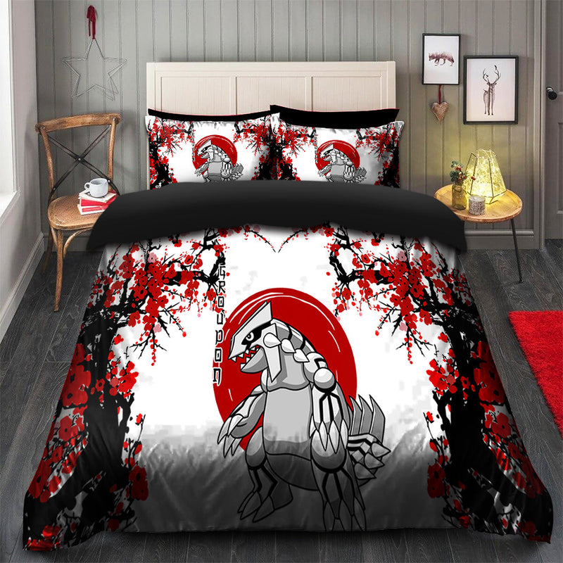 Groudon Pokemon Japan Style Bedding Set Duvet Cover And 2 Pillowcases