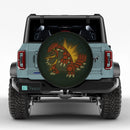 Groudon Pokemon Stained Glass Jeep Car Spare Tire Cover