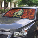 Growlithe Pokemon Stained Glass Custom Car Windshield Sunshades