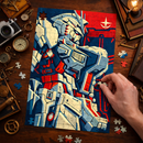 Gundam Beyond The Time Jigsaw Puzzle