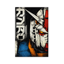 Gundam Face Retro Japan Jigsaw Puzzle