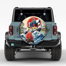Gundam The White Devil Of the Great Wave Car Spare Tire Cover