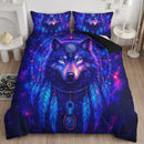 Gurardian Dreamcatcher Wolf Bedding Set