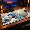 Gyarados Magikarp Pokemon The Great Wave Japan Desk Mat