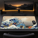 Gyarados Magikarp Pokemon The Great Wave Japan Desk Mat