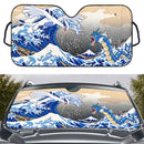 Gyarados Vs Lugia The Great Wave Custom Car Windshield Sunshades