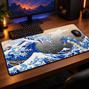 Gyarados Vs Lugia The Great Wave Desk Mat