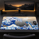 Gyarados Vs Lugia The Great Wave Desk Mat