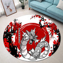 Gyarados Pokemon Japan Style Round Rug