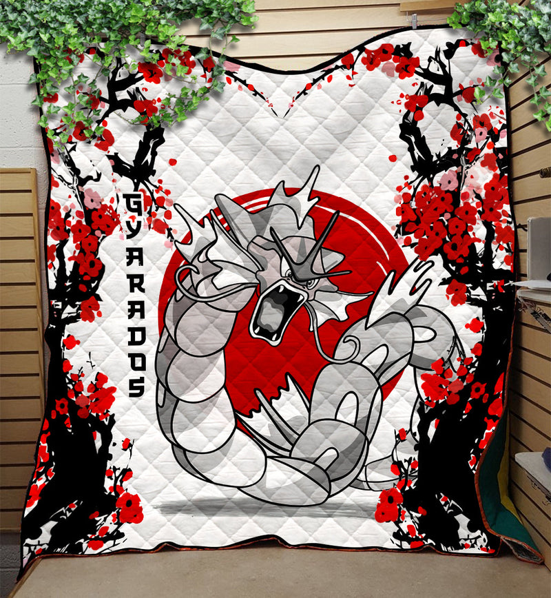 Gyarados Pokemon Japan Style Quilt Blanket