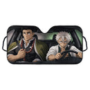 Gyomei Himejima x Sanemi Shinazugawa Demon Slayer Custom Car Windshield Sunshades
