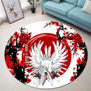 H O - O H Pokemon Japan Style Round Rug