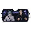 Hajime Kashimo x Kinji Hakari Jujutsu Kaisen Car Auto Sunshades